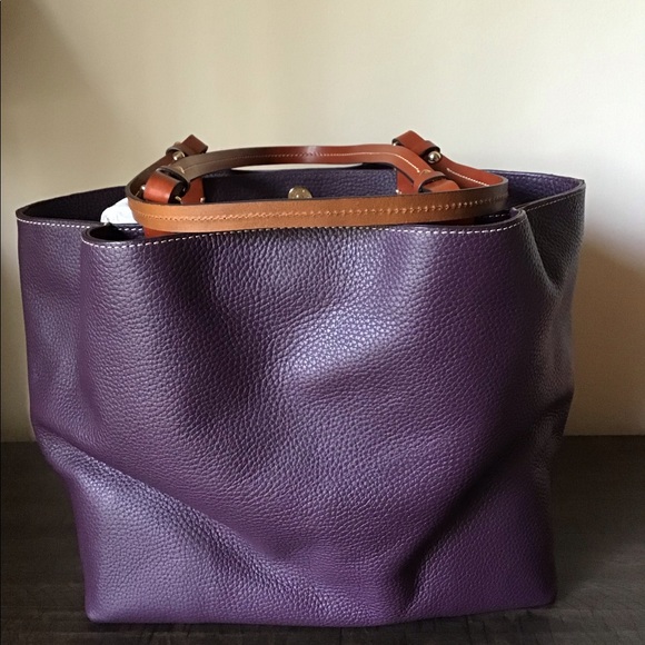 Dooney & Bourke Pebble Leather Flynn Shoulder Bag - Picture 2 of 8